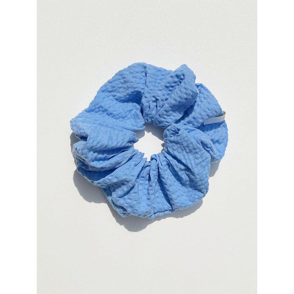 

Seersucker Scrunchie [Sky]