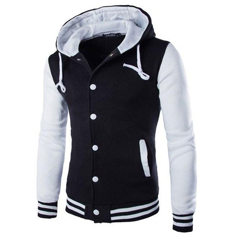 slim fit varsity jacket