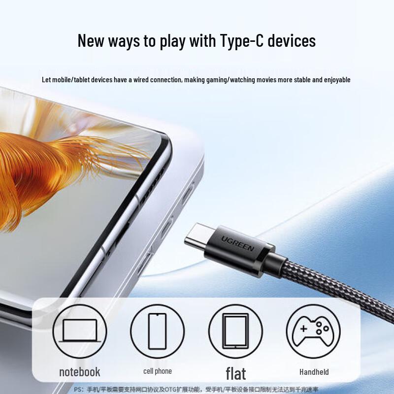 UGREEN USB/Type-C to RJ45 Ethernet Network Adapter (CN version)