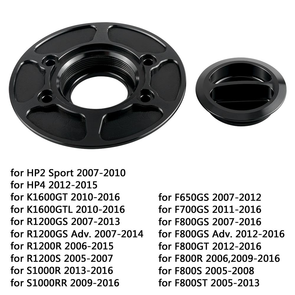Motorcycle Keyless Fuel Tank Lid Cover for BMW F650GS 2007-2012 F800GS 07-16 F800R 09-16 F800S 05-08 F800ST 05-13 F700GS 11-16
