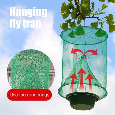 Armadilha para Moscas Pendurada Interior Exterior Jardim Fazenda Celeiro Rancho Dobrável