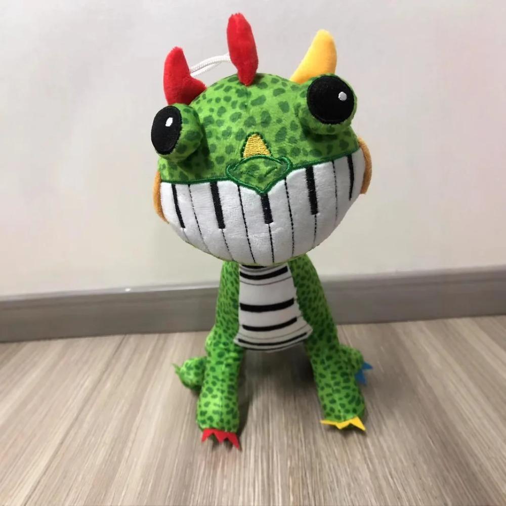 Nightmare Critters Colorful Lion Plushies Toy Amazing Digital Circus Anime Figure Skeleton Lion Soft Stuffed Animal Doll Toys