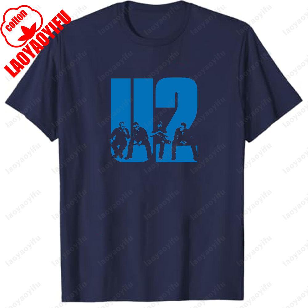 Vintage U2 Rockband Live The Joshua Tree Welttournee 1987 T-Shirt Fan Geschenk Lässiger Stil Ropa Hombre Klassiker Grafik T-Shirts