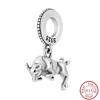 Simple Animal Series Copper Metal Dinosaur Elk Rabbit Trendy Charm Bead Components Bead Components 3mm Do It Yourself High Quality Fine High Quality