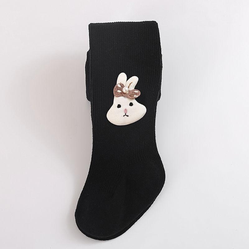 Winter Kids Rabbit Tights For Girls Thick Casual Cotton Toddler Baby Girl Pantyhose Snow Keep Warm Children's Tight