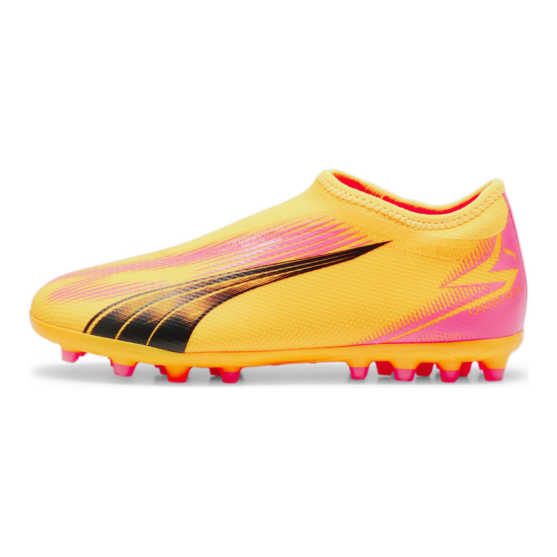 

Puma Детские футбольные бутсы с низким верхом Ultra Match, солнечно-желтые, 10777103 28