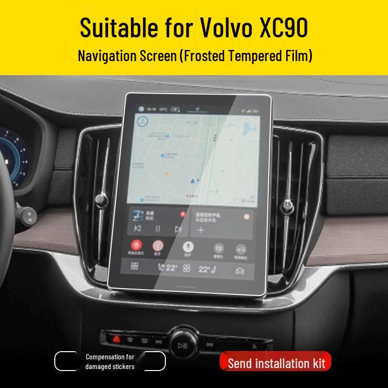Film Trempé pour Console Centrale Volvo XC90 - Accessoire de Protection Intérieure