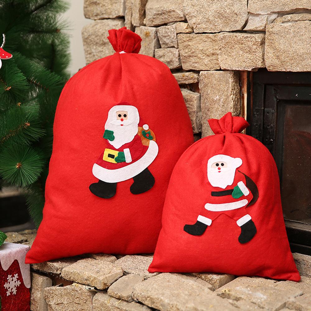 Christmas Tree Handbag Party Supplies Candy Bag Gift Bag Christmas Bunch Bag Xmas Decoration