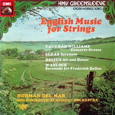 LP Record BOURNEMOUTH SYMPHONY ORCHESTRA, NOR - Engelse Muziek Voor Strijkers ESD7088 HIS MASTER'S VO 1980 VK Klassiek Gebruikt