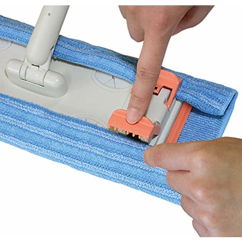 Yamazaki Sangyo Condor Floor Wiper, a Floor Wiper That Can Be Used with a Cloth or Sheet, Antibacterial, Microfiber, with a Retractable Cloth, Product