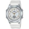 Casio Wristwatch Wave Scepter Domestic Genuine Product Radio Solar LWA-M145-7AJF Ladies White