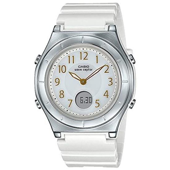 Casio Wristwatch Wave Scepter Domestic Genuine Product Radio Solar LWA-M145-7AJF Ladies White