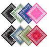 Multiuse Flower Pattern Headscarf for Street Dance Digital Print Head Covering Outdoor Activity Cycling Hiking Headscarf