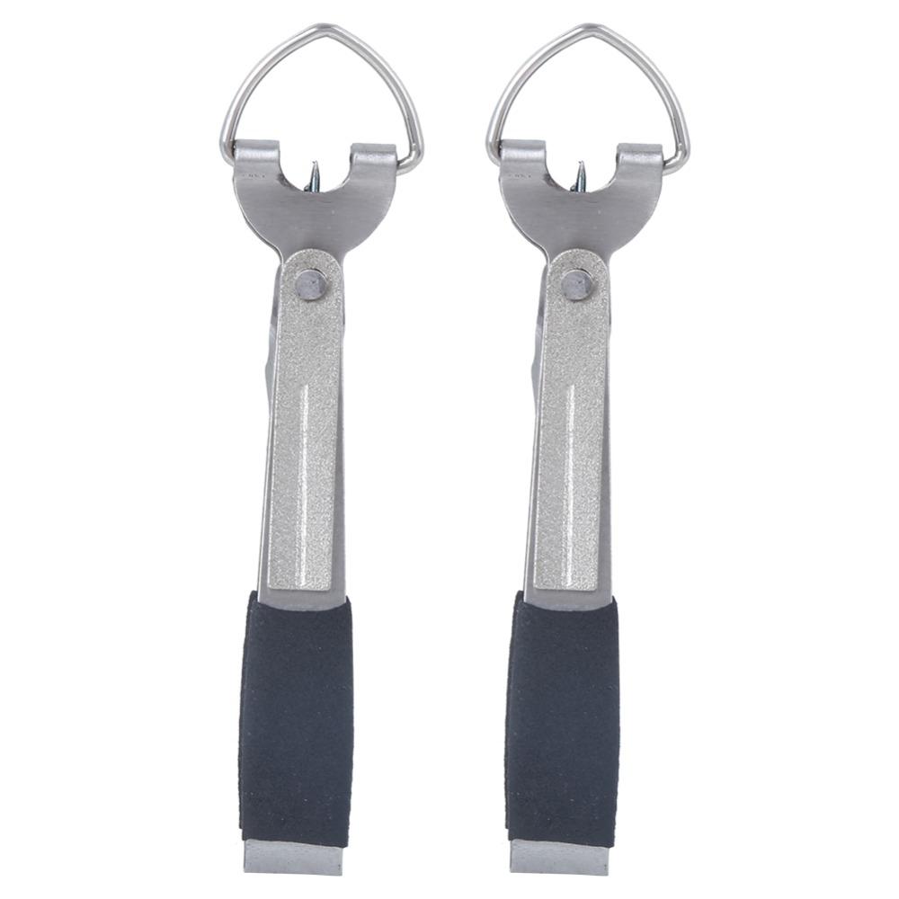 2Pcs 7.5*2cm Hook Eye Cleaner 4 In 1 Fly Fishing Quick Knot Tool Fly Line Clippers  Outdoor Fishing