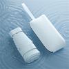 Small Rain and Sun Umbrella Pocket Size Rain Cover with Storage Box Foldable