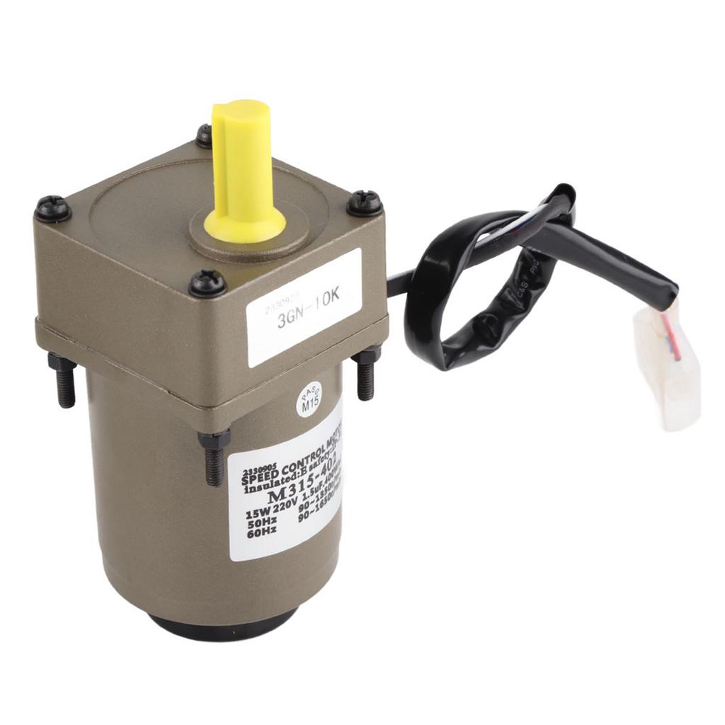 M315 402 220V 15W Reverzibilný prevodový motor s nastaviteľnou rýchlosťou s držiakom ovládača(10 tis)