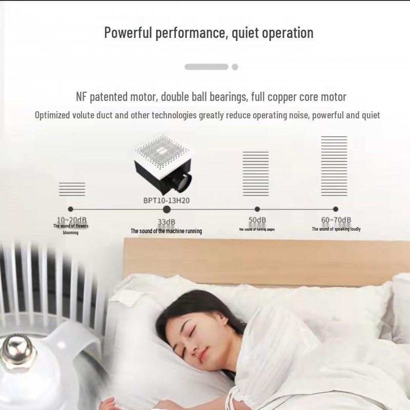 

Потолочный канальный вытяжной вентилятор Green Island для коммерческих или гостиничных ванных комнат BPT10-13H20 / 120m³/h - Semi-Metal