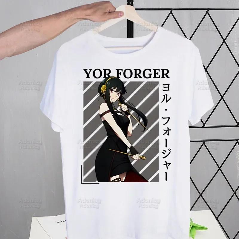 Spy X Family Anime Kawaii Anya Forger SPYFAMILY Men's Tshirt Cute Shirt Mens Fashion T-Shirt For Men Casual Tops Short Sleeve
