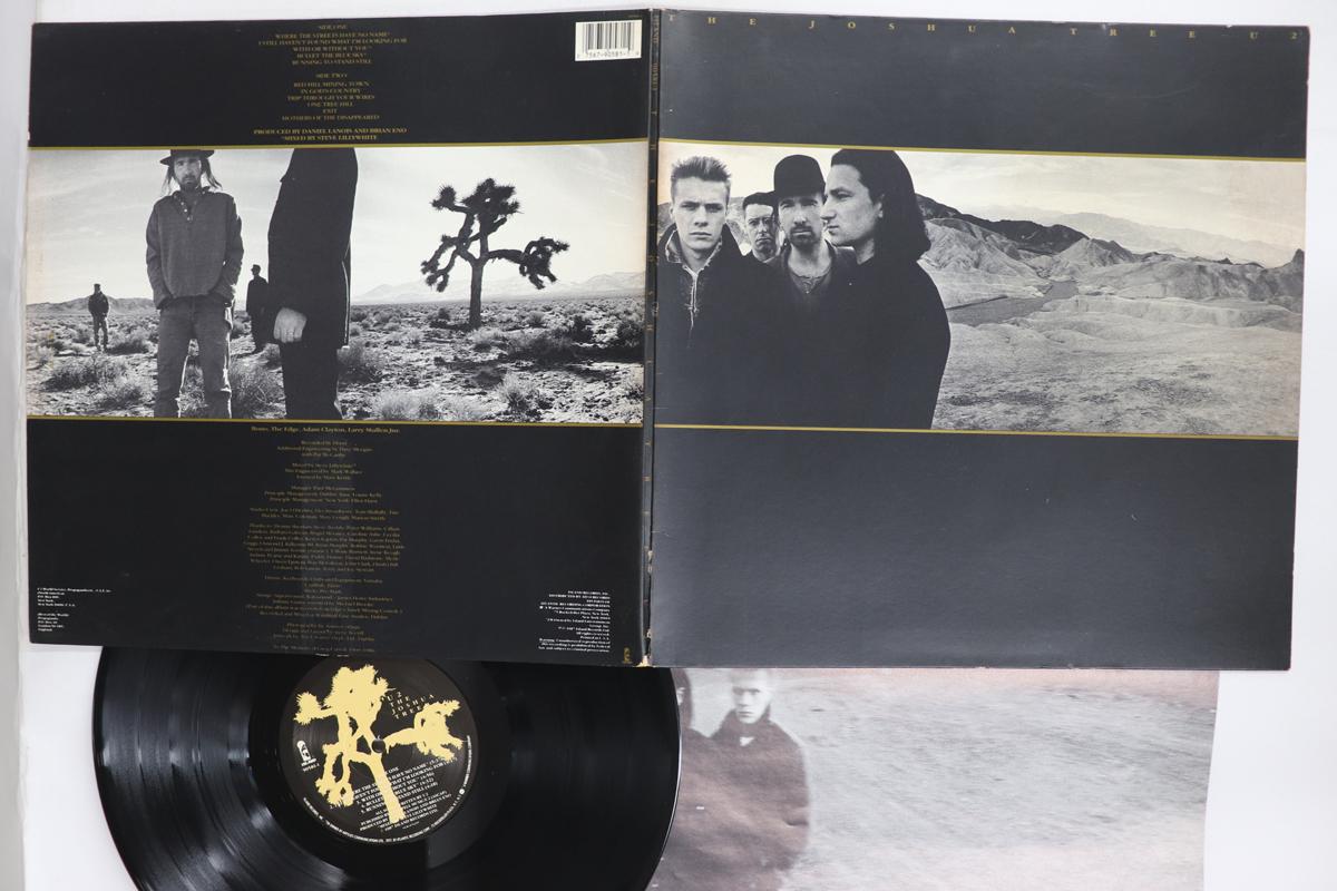 Виниловая пластинка U2  Joshua Tree 905811 ISLAND 1987 США Рок Б/у
