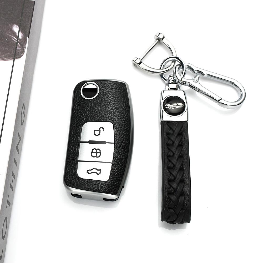 Keyless Car Key Case Cover Shell Fob Protector For Ford Fiesta Focus 2 Eco Sport Galaxy Ecosport Kuga Escape Falcon B-Max C-Max