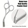 Xiaomi Eyebrow Scissors for Men And Women Makeup Tools One Metal Texture with Comb Eyebrow Razor Beauty Scissors Stainless Steel