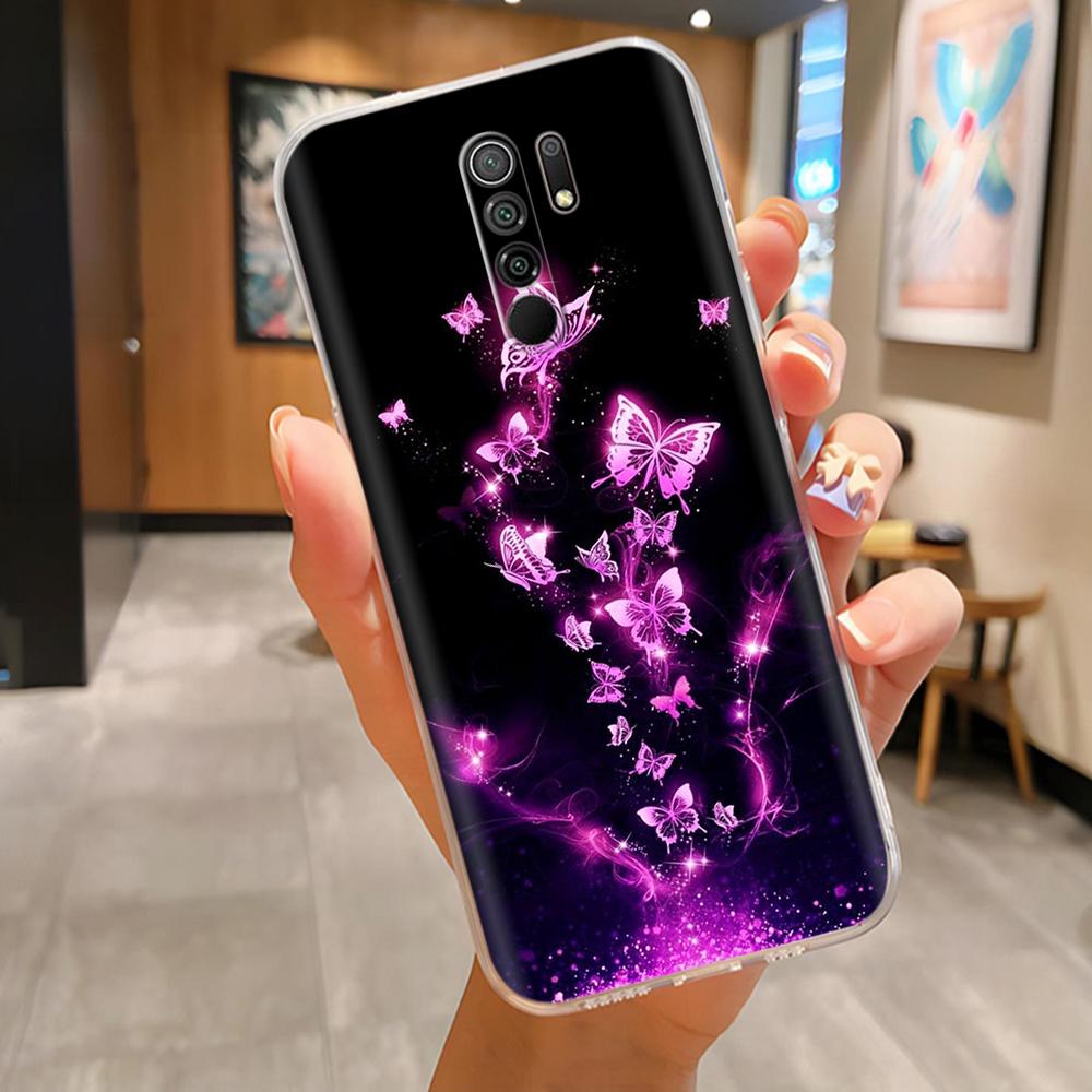Phone Case For Xiaomi Redmi 9 Cute Panda Phone Cover For Redmi 9 Prime Redmi9 Cases Funda Soft Silicone Protective Back Cover
