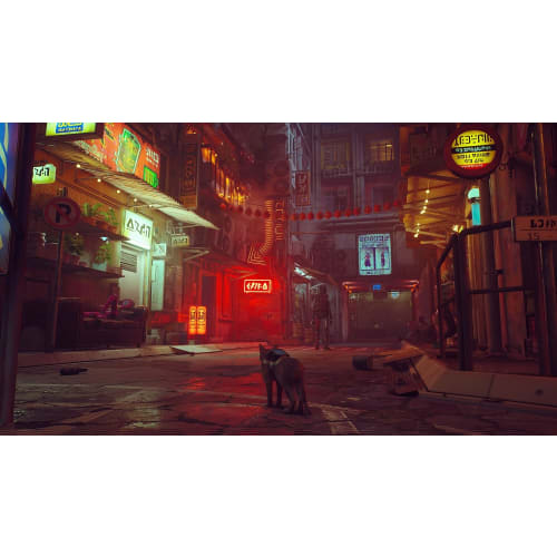 Stray Special Edition -PS5 [Bonus] Official soundtrack CD (3-disc set), acrylic diorama stand