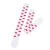 Valentines Day Over Knee Long Socks Cute Lip Heart Love Pattern Thigh High Stockings for Women Parties and Casual Wear