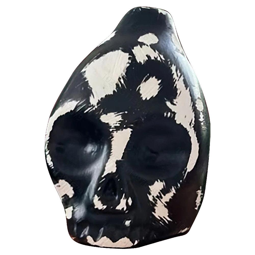 Аутентичный ацтекский свисток, кричащий ацтекский боевой свисток, кричащий свисток для розыгрышей на Хэллоуин белый