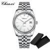 Fashion Chenxi Business Sport Quartz Watch For Men Waterproof Luminous Classic Creative Clock Dial Calendar Full Stainless Steel