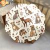 1 PC Automatic Folding Umbrella - Cute Dog Pattern, Portable & Foldable Design with 8 Ribs, Christmas Birthday Gifts