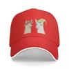 Llamas With HatsCaaaarl  Cap Baseball Cap items new in the hat Womens golf wear Unisexs Streetwear for Sun Protection