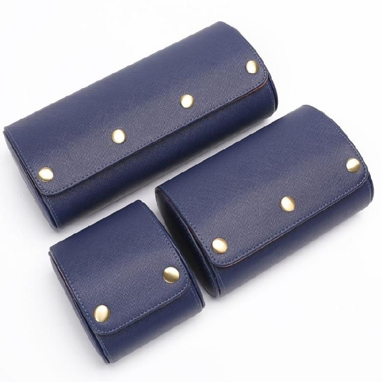 Elegant Leather Watch Storage Case Handmade Wristwatch Holder Carrying Box Women Jewelry Accessory Organiser