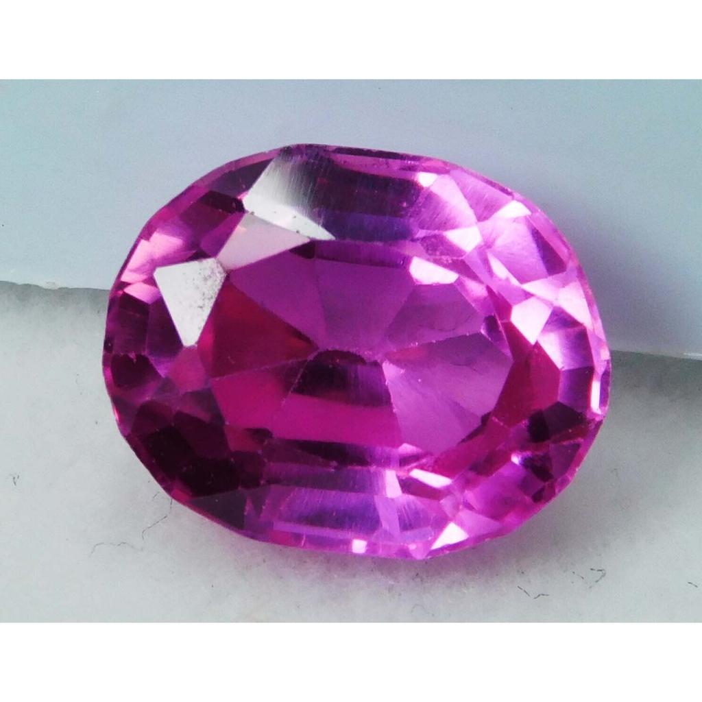 4.69 Ct Natural Flawless CEYLON SAPPHIRE Pink CERTIFIED Oval Cut Loose Gemstone
