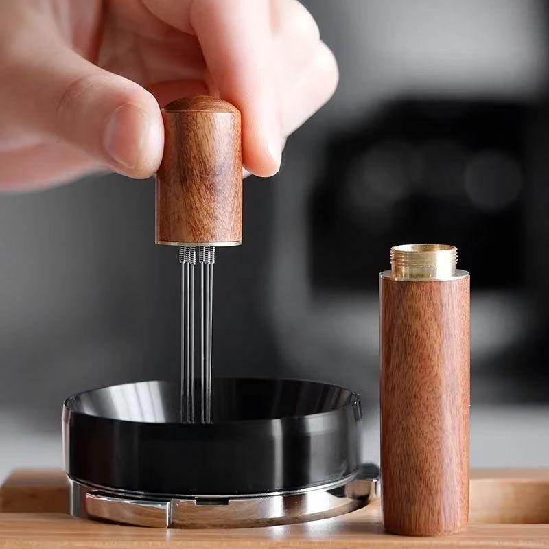 Paslanmaz Çelik Kahve Tozu Sabotaj Espresso Tozu Karıştırıcı Dağıtıcı Eşitleyici WDT Araçları Cafe Karıştırma Barista Aksesuarları