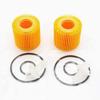 10Pcs Car Engine Oil Filters Set 04152-YZZA6 for Toyota Corolla Prius C-HR 2.0L Pontiac Vibe 2009-2010 04152YZZA6 04152-37010