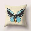 Simple Colorful Butterfly Print Pattern Luxury Home Decoration Pillowcase Living Room Sofa Car Cushion Cover