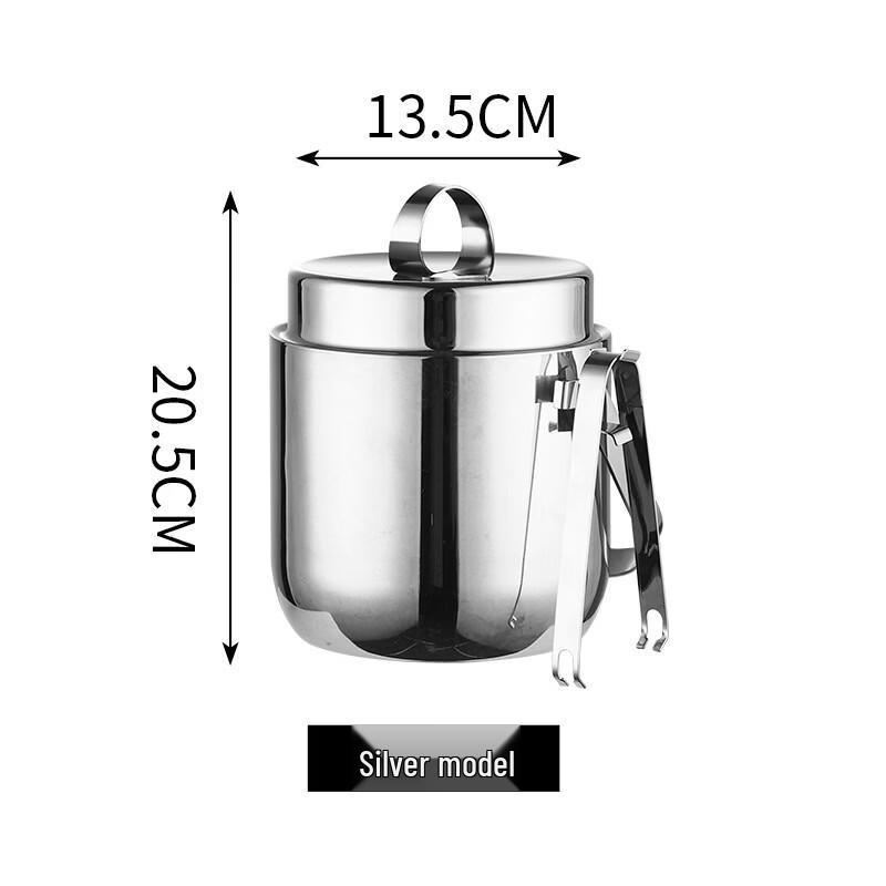 

ZISIZ Portable Bowknot Ice Bucket