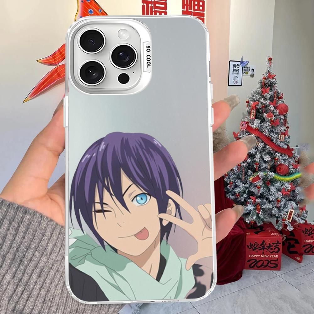 Japanese Yato Noragami Anime Art Phone Case For iPhone 16 15 14 13 12 11 Pro Max X XR XSMAX 8 7 Plus Matte Shockproof Back Cover