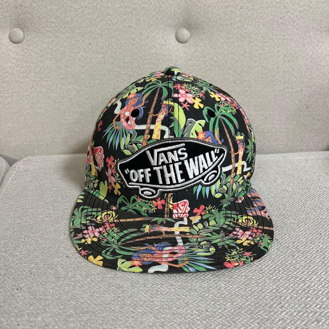 Used VANS tropical pattern cap