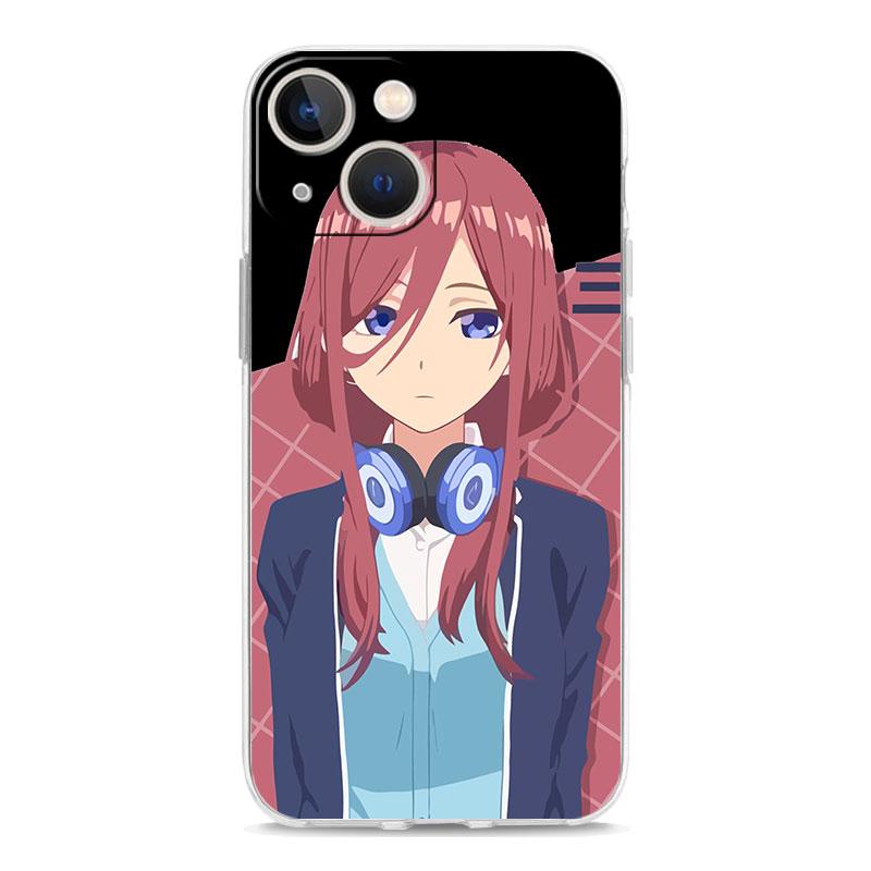 

Прозорий м’який чохол для телефону The Quintessential Quintuplets Itsuki для iPhone 14 13 12 11 Pro Max XS X XR SE 7 8 Plus Clear Cover iPhone 14 Plus