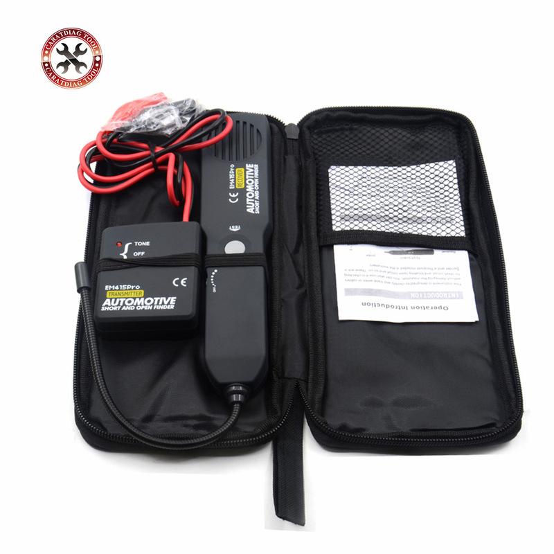 2024 Newest Universal EM415PRO Automotive Cable Wire Tracker Short&Open Circuit Finder Tester Car Vehicle Repair Detector
