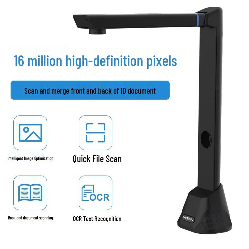 Vesan VEJ15859 16MP A3 High-Speed Portable Document Camera Scanner CN Plug (adapter Included)