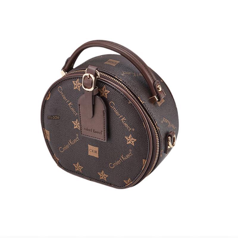 Cmierf Kuect CK-B1031 Small Round PVC Shoulder Bag