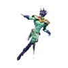 25cm Jojo's Bizarre Adventure Anime Figure Kujo Jotaro Dio Brando Standing Pvc Action Figure Collectible Toys Model Gift