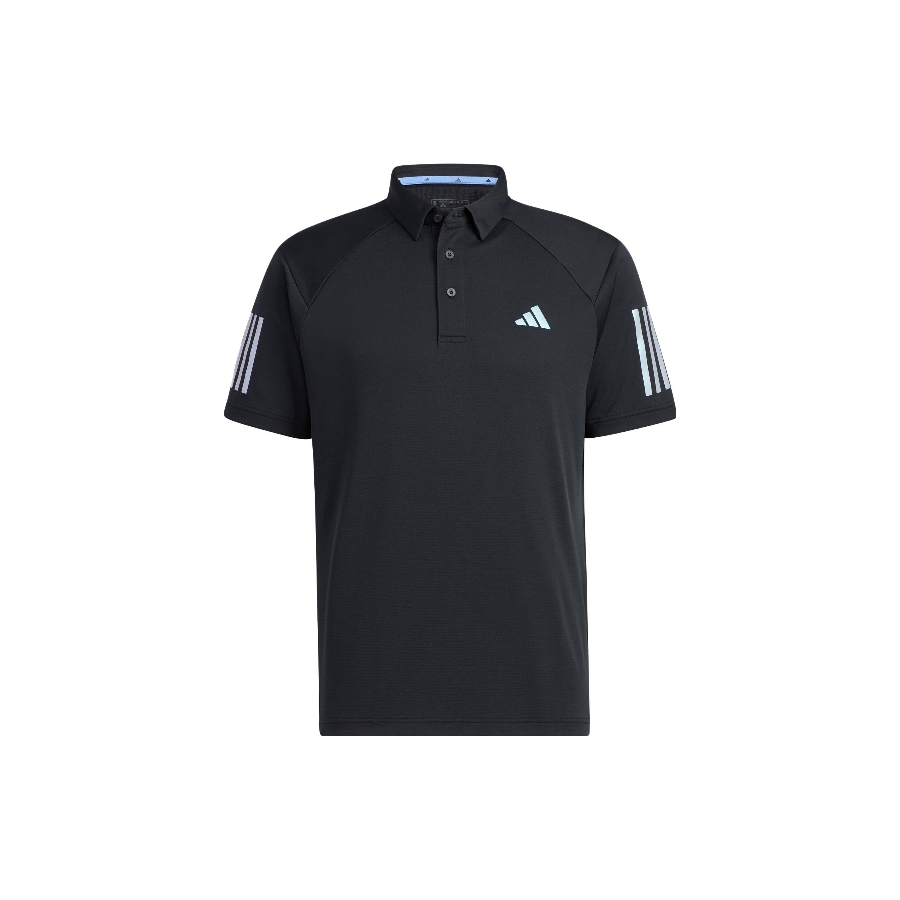 

Adidas Golf Striped Short Sleeve Polo Shirt Men tops Black HT0067 XL