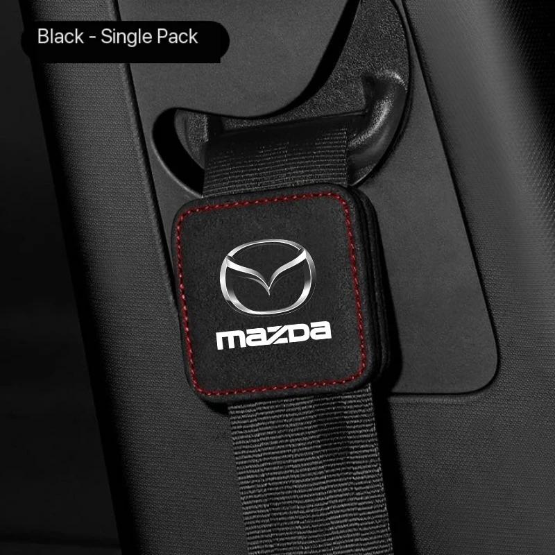 

2025 Hot Car Seat Belt Clip Magnetic Belt Fixed Limiter With Card Clip For Mazda 3 6 Atenza Protege Cx9 Cx7 Cx5 Rx8 Rx7 Mx5 Spee чёрный