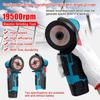 Mini Angle Grinder, 19500rpm Electric Grinding Tool Mini Grinder Handheld Cutter,with 1pcs 12V 3600mAh