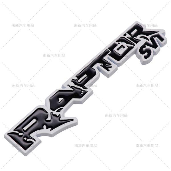 2 adet/grup 3D Metal FORT RAPTOR SVT Araba Amblemi Oto Rozeti Arka Bagaj İsimliği Etiketleri Yan Çamurluk Çıkartması