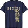 Vintage Smokey The Resist Bear Women’s Funny Men Women Unisex T-Shirt